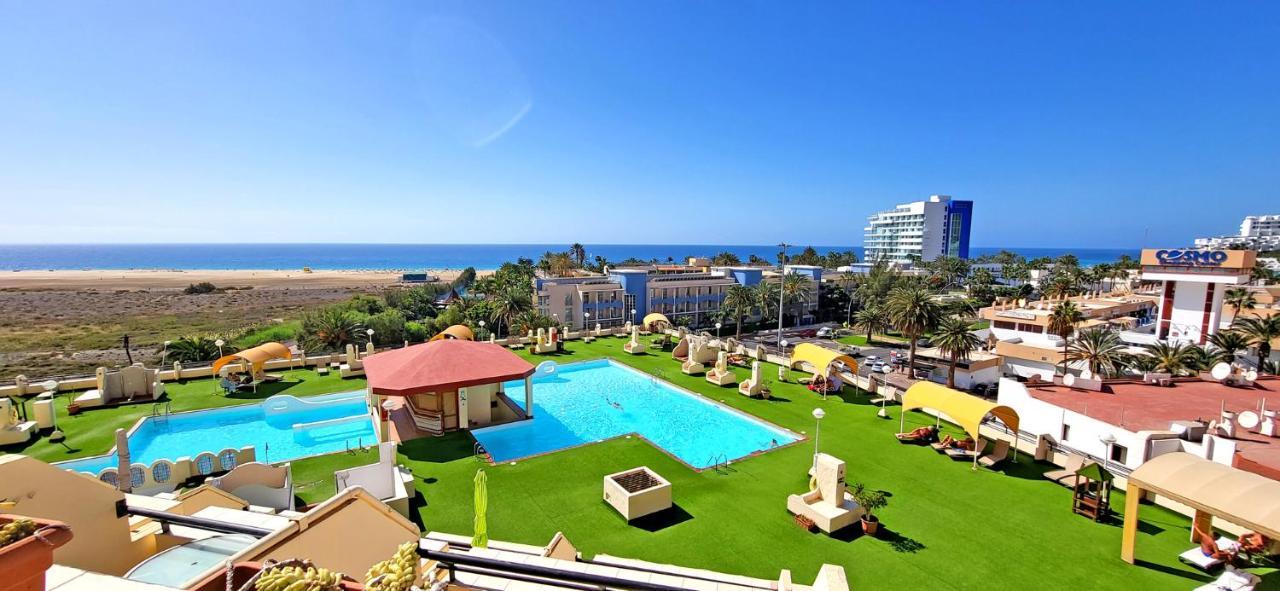 Ferienwohnung Buena Vista - Morro Jable - Meerblick - Pool Bagian luar foto
